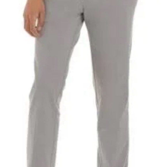 Tommy Hilfiger Men's TH Flex Stretch Slim-Fit Chino Pants in light gray. 32 x 32 - Picture 2 of 16